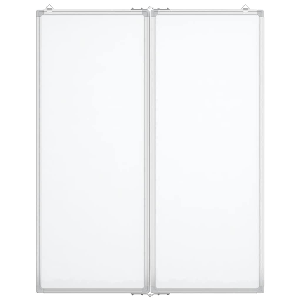 Vidaxl whiteboard magnetisch inklapbaar 80x100x1,7 cm aluminium