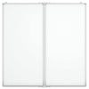 Vidaxl whiteboard magnetisch inklapbaar 100x100x1,7 cm aluminium