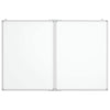 Vidaxl whiteboard magnetisch inklapbaar 120x80x1,7 cm aluminium