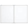 Vidaxl whiteboard magnetisch inklapbaar 120x100x1,7 cm aluminium