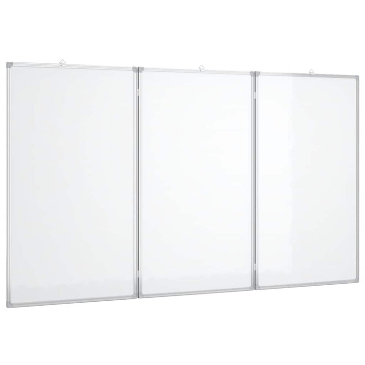 Vidaxl whiteboard magnetisch inklapbaar 120x100x1,7 cm aluminium