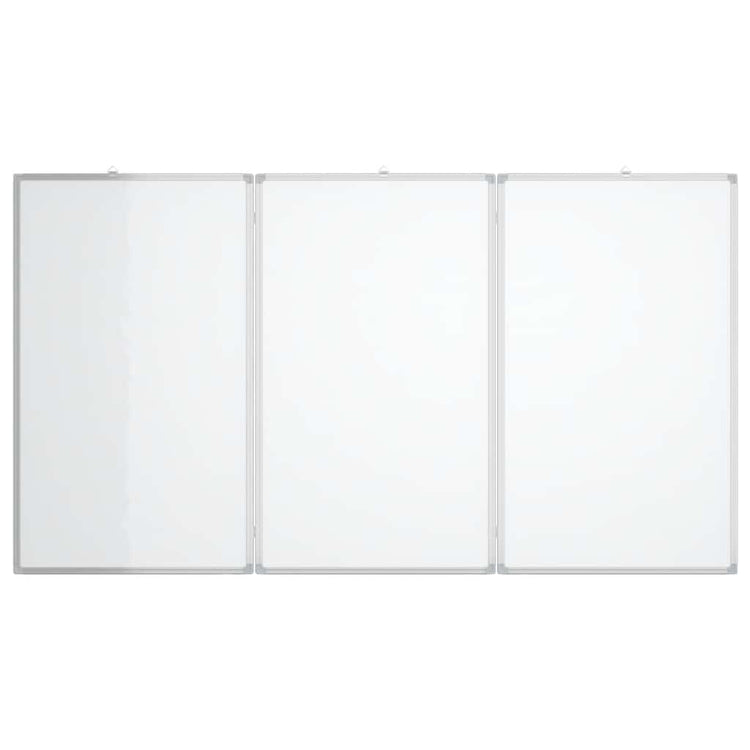 Vidaxl whiteboard magnetisch inklapbaar 120x100x1,7 cm aluminium