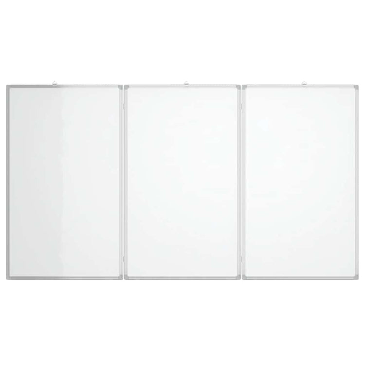 Vidaxl whiteboard magnetisch inklapbaar 150x80x1,7 cm aluminium
