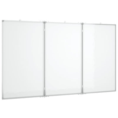 Vidaxl whiteboard magnetisch inklapbaar 150x100x1,7 cm aluminium