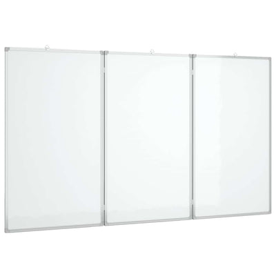 Vidaxl whiteboard magnetisch inklapbaar 180x80x1,7 cm aluminium