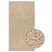 Vidaxl vloerkleed zizur binnen en buiten 60x110 cm jute look - afbeelding 2
