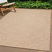 Vidaxl vloerkleed zizur binnen en buiten 60x110 cm jute look - afbeelding 1
