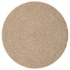 Vidaxl vloerkleed zizur binnen en buiten ø 200 cm jute look