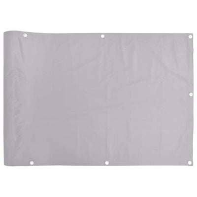 Vidaxl balkonscherm 700x90 cm pvc grijs