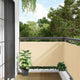 Vidaxl balkonscherm 600x90 cm pvc crèmekleurig