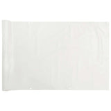 Vidaxl balkonscherm 800x90 cm pvc wit - afbeelding 2