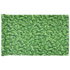 Vidaxl balkonscherm plantpatroon 500x90 cm pvc groen