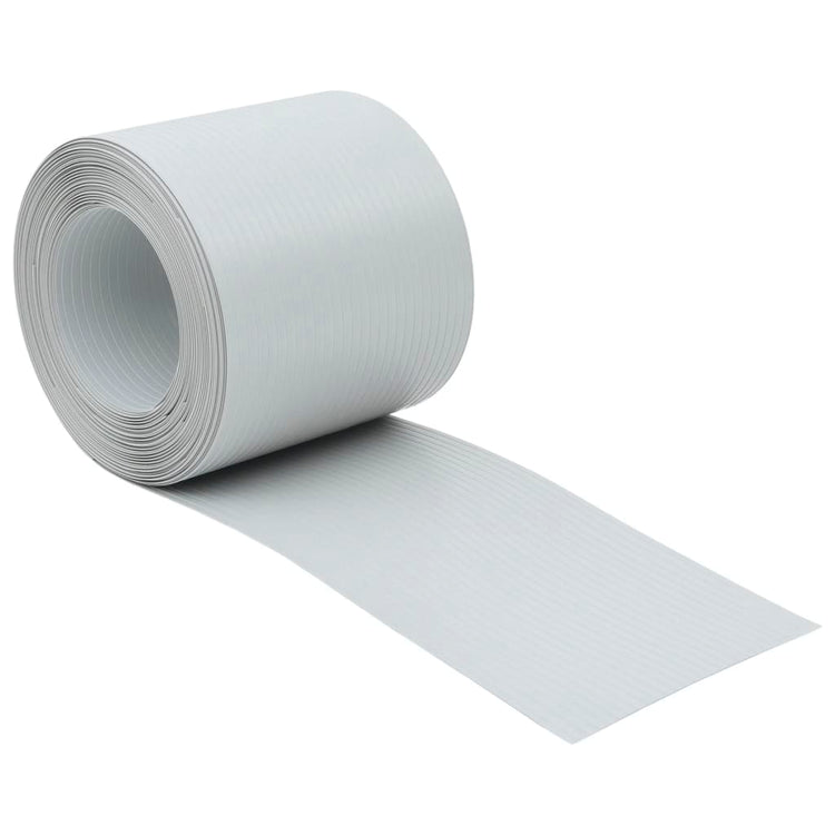Vidaxl tuinschermen 10 st 252,5x19 m pvc lichtgrijs