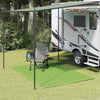 Vidaxl tenttapijt 250x300 cm hdpe lichtgroen