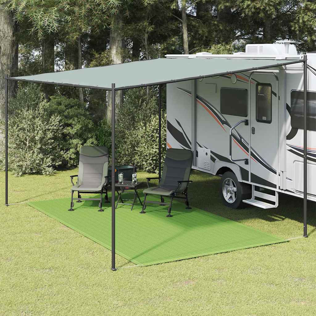 Vidaxl tenttapijt 250x350 cm hdpe lichtgroen