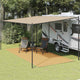 Vidaxl tenttapijt 250x500 cm hdpe zandkleurig