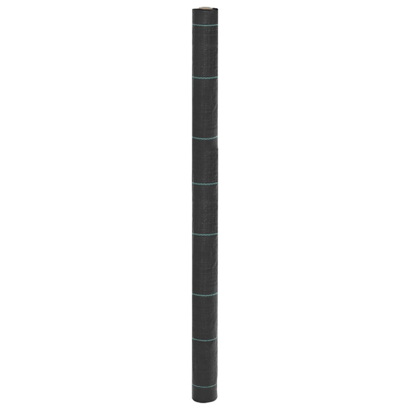 Vidaxl worteldoek 1,5x5 m polypropeen zwart