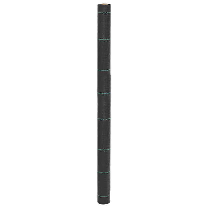 Vidaxl worteldoek 1,5x10 m polypropeen zwart