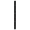 Vidaxl onkruidmembraan zwart 1,5x100 m pp