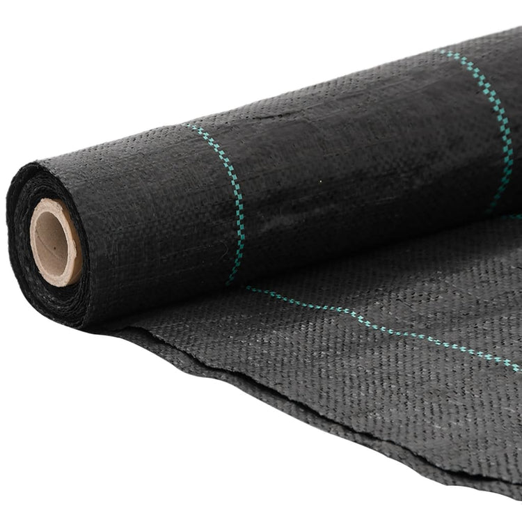 Vidaxl worteldoek 4x10 m polypropeen zwart
