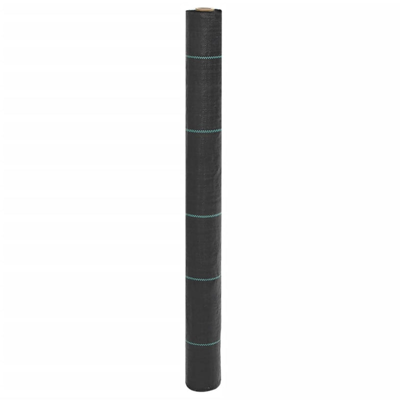 Vidaxl worteldoek 1x25 m polypropeen zwart