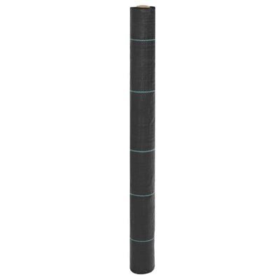Vidaxl worteldoek 1x200 m polypropeen zwart