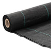 Vidaxl worteldoek 2x10 m polypropeen zwart
