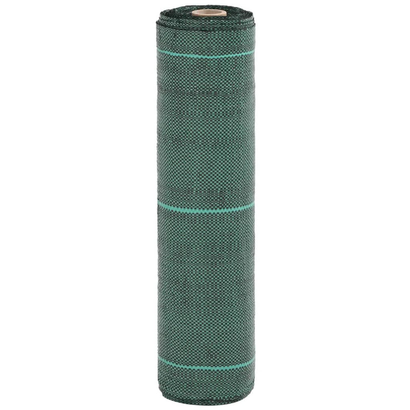 Vidaxl worteldoek 0,5x5 m polypropeen groen