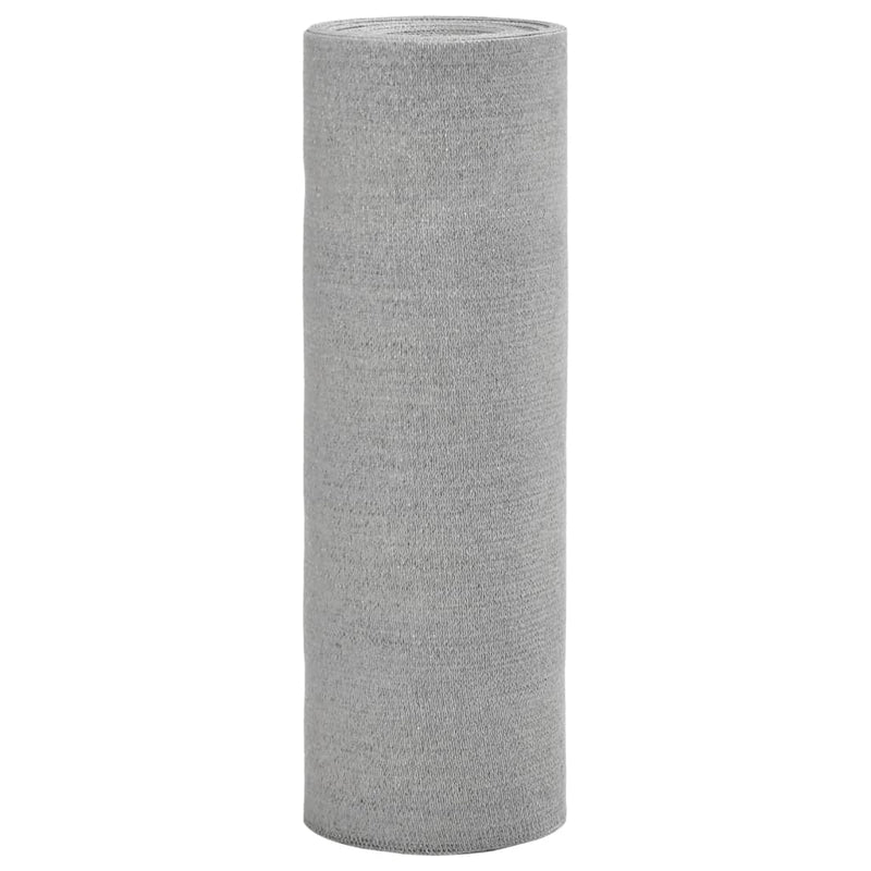 Vidaxl privacynet 195 g m² 1x25 m hdpe lichtgrijs