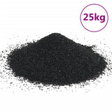 Vidaxl aquariumzand 25 kg 0,2-2 mm zwart - afbeelding 2