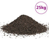 Vidaxl basaltgrind 25 kg 1-3 mm zwart