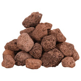 Vidaxl lavastenen 25 kg 3-5 cm rood - afbeelding 3