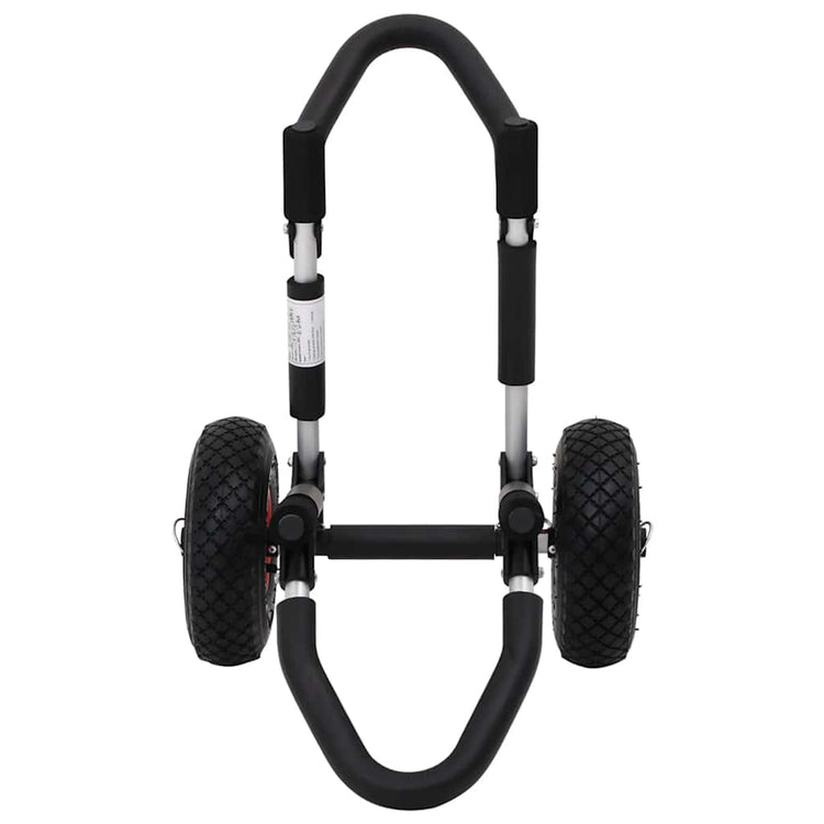 Vidaxl sup trolley voor surfplank inklapbaar 45 kg aluminium