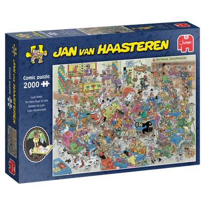 Jumbo jan van haasteren puzzel nk mens erger je niet 2000 stukjes