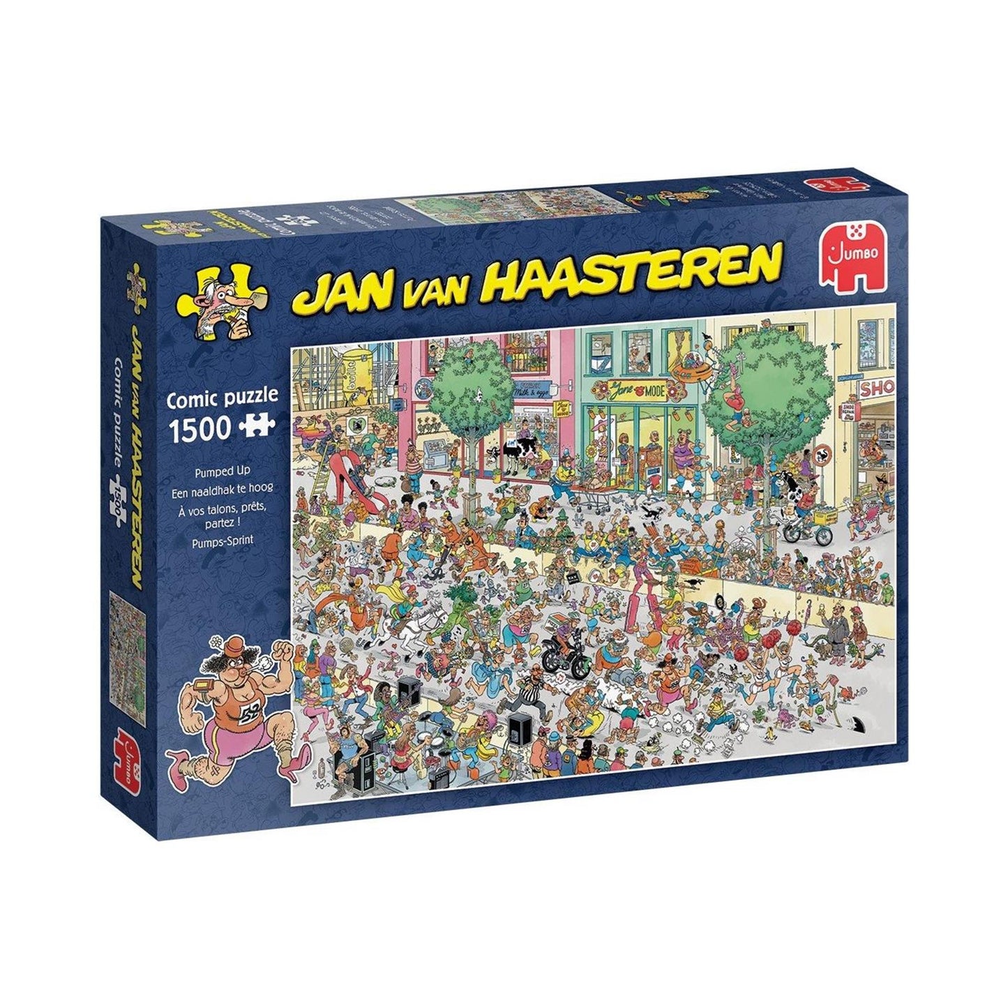 Jumbo puzzel jan van haasteren - een naaldhak te hoog 1500 stukjes