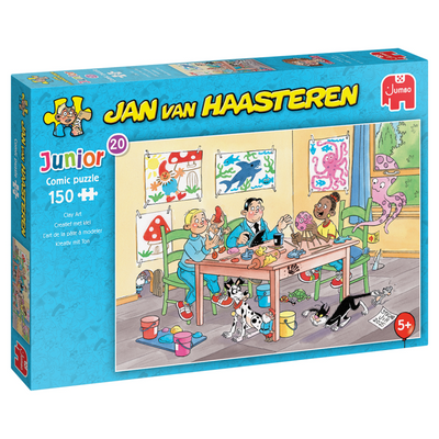 Jumbo puzzel 150 st. jvh junior creatief met klei