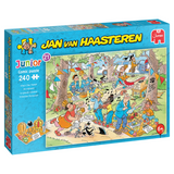 Jumbo puzzel 240 st. jvh junior de vrijmarkt - afbeelding 1