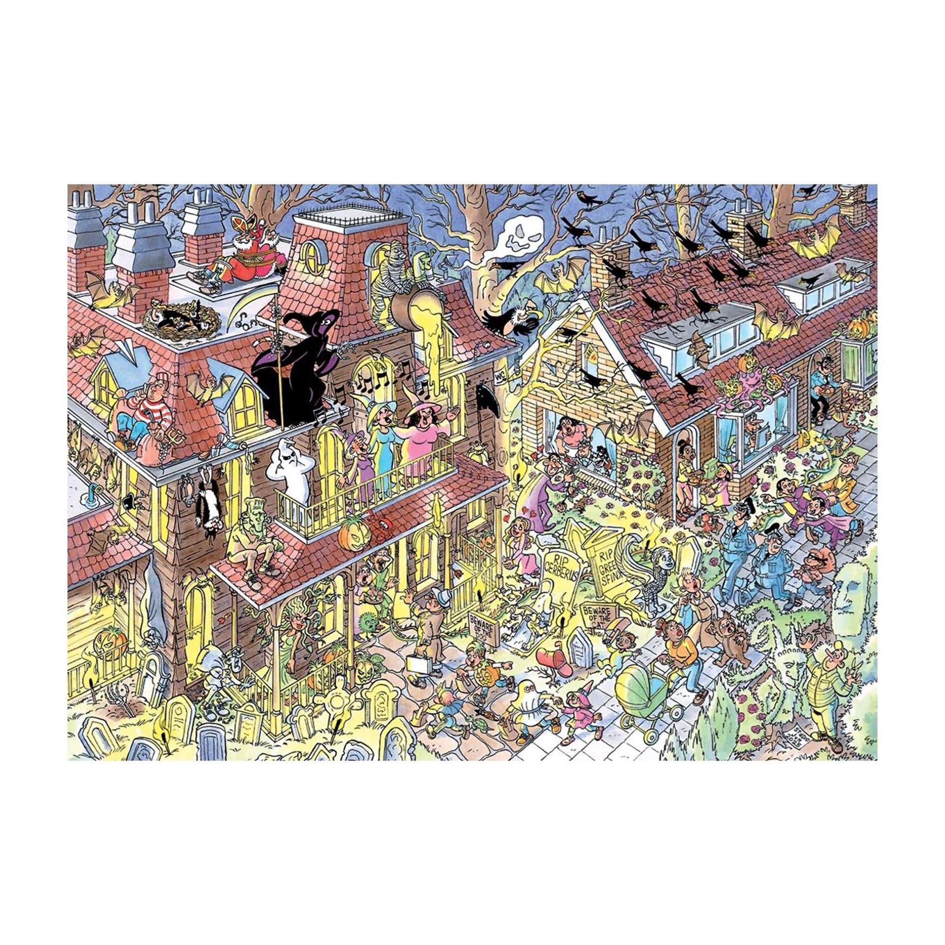 Jumbo jvh puzzel trick or treat 500pcs