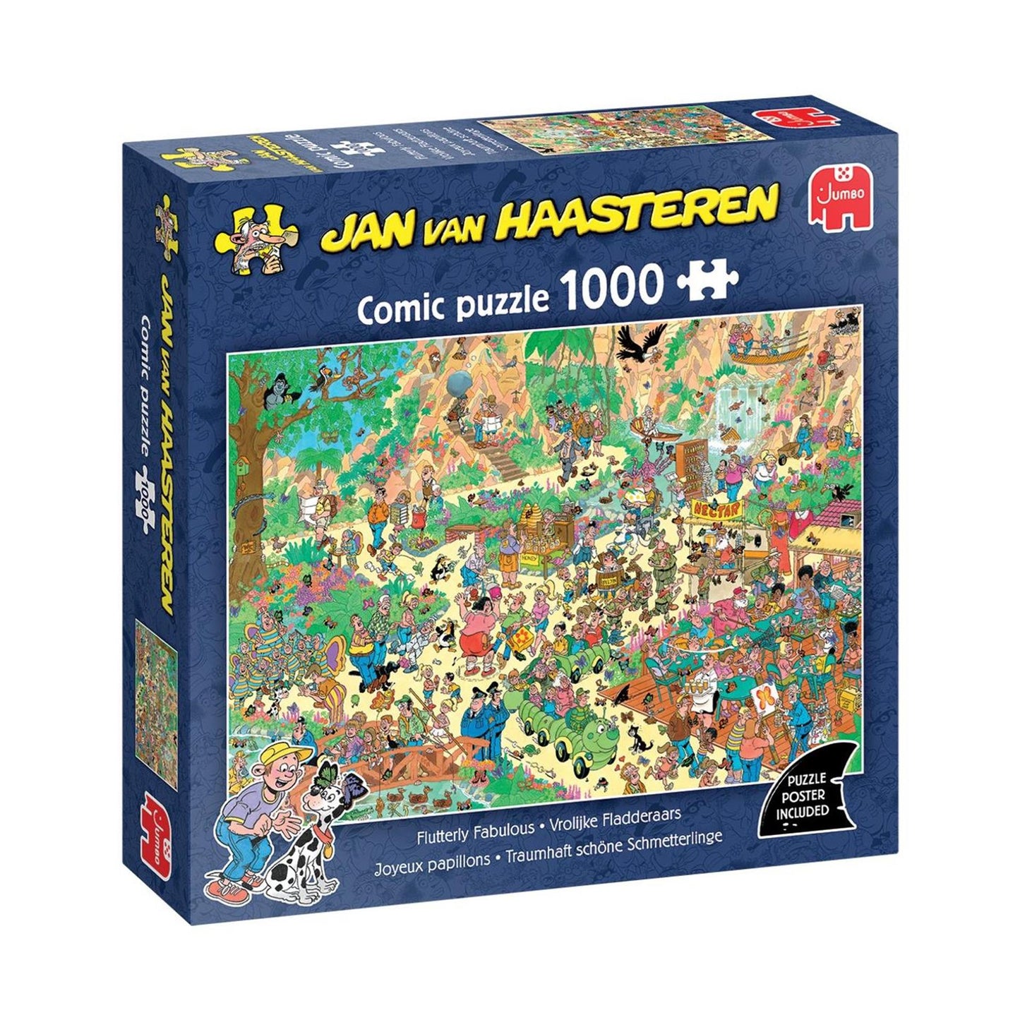 Jumbo jvh puzzel vrolijke fladderaars 1000pcs