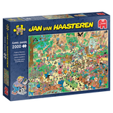 Jumbo puzzel 2000 st. jvh vrolijke fladderaars - afbeelding 1