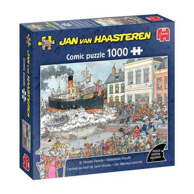 Jan van haasteren - sinterklaas intocht - 1000 stukjes puzzel - legpuzzel volwassenen - jvh