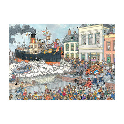 Jan van haasteren - sinterklaas intocht - 1000 stukjes puzzel - legpuzzel volwassenen - jvh