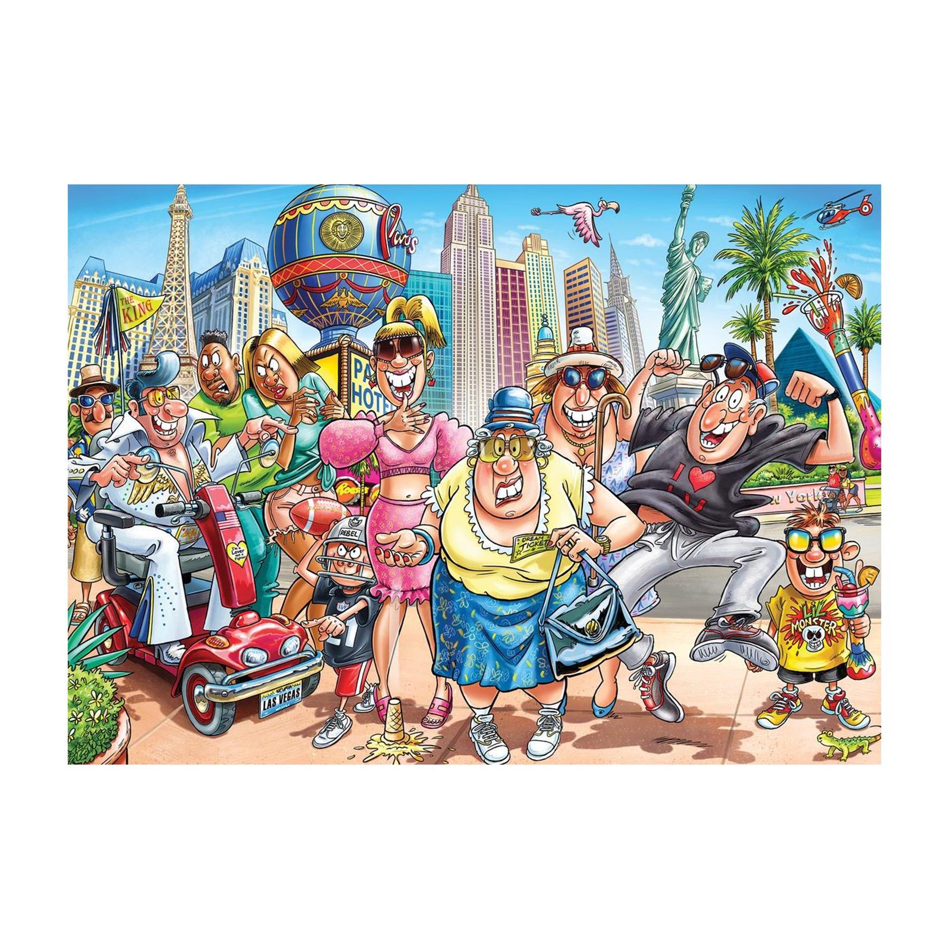 Jumbo wasgij original 48 titel vegas 1000pcs