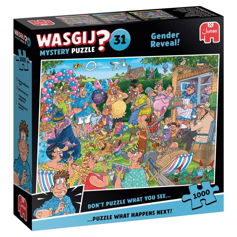 Jumbo wasgij mystery 31 gender 1000 stukjes