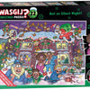 Jumbo wasgij christmas 22 legpuzzel - niet zo'n stille nacht! - 2x1000st.