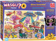 Jumbo wasgij junior 4 - invasie van buitenaardse wezens! (240 stukjes)