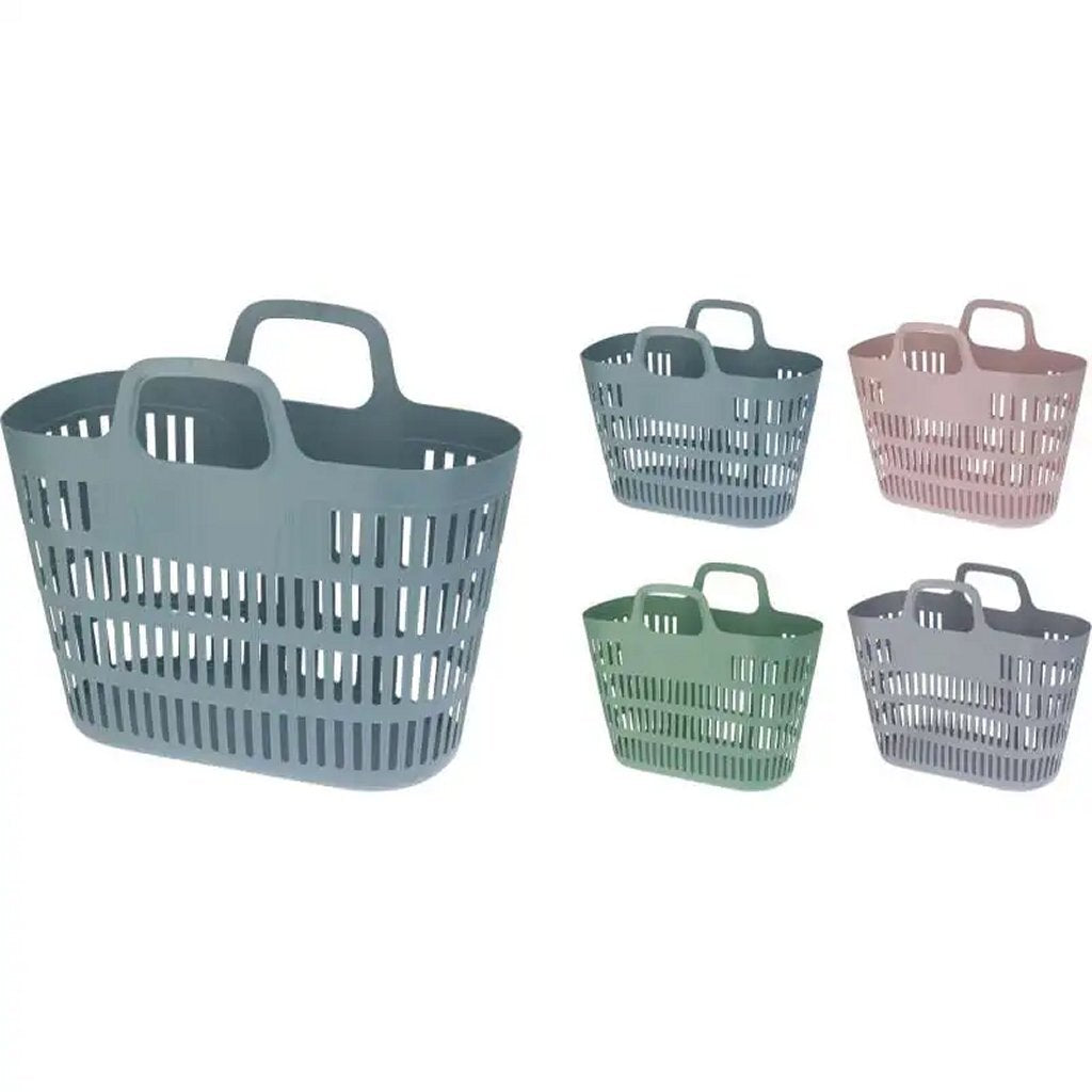 Overige merken shopper 22x41 cm kunststof assorti