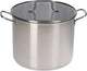Excellent houseware soeppan rvs met glazen dksel 24cm
