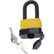 Fx tools hangslot met sleutel zwart geel - afbeelding 2