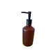 Zeepdispenser glas bruin zeepdispenser glas bruin